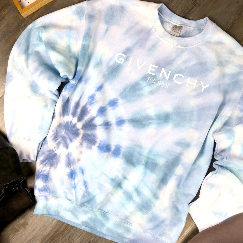 Designer Inspired Ombré Tie Dye Sweatshirt